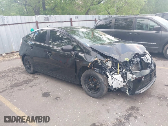 2013 Toyota Prius One with VIN JTDKN3DU4D5586557, listed as a IAAI auction lot 42191791 with Not Provided miles and . Bid and sale history available at carsss.com. Image 1.