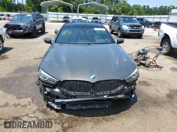2020 BMW 8 Series 840i with VIN WBAGV2C06LCD56253, listed as a Copart auction lot 63133353 with 25,553 mi miles and . Bid and sale history available at DreamBid. Image 5.