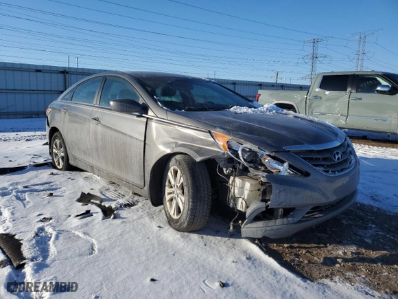 2013 Hyundai Sonata GLS with VIN 5NPEB4AC5DH570343, listed as a Copart auction lot 42140465 with 188,899 mi miles and Salvage Title. Bid and sale history available at carsss.com. Image 4.