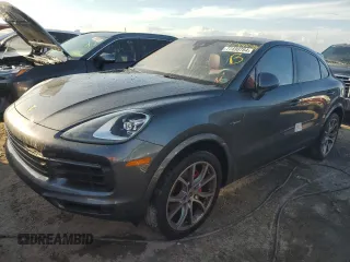 2021 Porsche Cayenne E-Hybrid Hybrid with VIN WP1BE2AY9MDA44196, listed as a Copart auction lot 77490784 with Not provided miles and Non repairable. Bid and sale history available at DreamBid. Image 1.