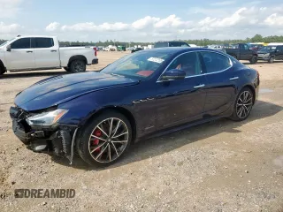 2019 Maserati Ghibli S Q4 GranLusso с VIN ZAM57YTLXK1314852, выставлен на аукционе Copart как лот 57272105 с пробегом 19 175 миль миль и Списание • Salvage title. История ставок и продаж доступна на DreamBid. Изображение 1.