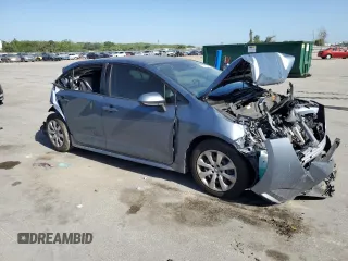2022 Toyota Corolla LE with VIN JTDEPMAE9N3008932, listed as a Copart auction lot 52783295 with 51,313 mi miles and Non Repairable. Bid and sale history available at DreamBid. Image 4.