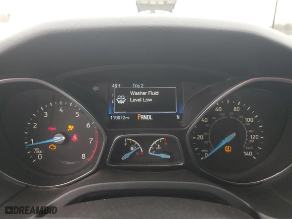 2018 Ford Focus SE with VIN 1FADP3F23JL300998, listed as a Copart auction lot 51788085 with 119,072 mi miles and Salvage Title. Bid and sale history available at carsss.com. Image 9.
