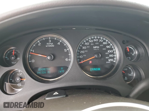 2013 GMC Yukon Denali with VIN 1GKS2EEF8DR185675, listed as a Copart auction lot 72994644 with 141,326 mi miles and Salvage Title. Bid and sale history available at carsss.com. Image 9.