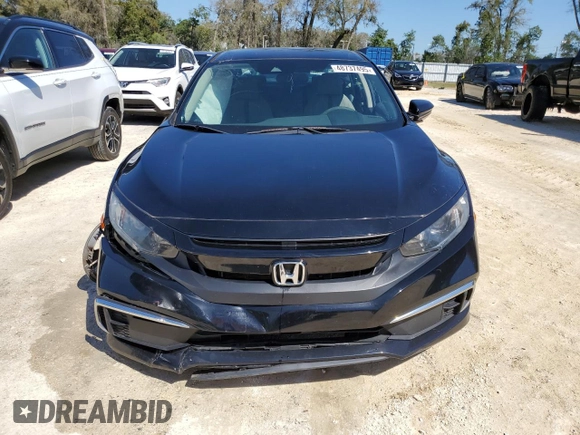 2019 Honda Civic Sedan LX with VIN 19XFC2F67KE045391, listed as a Copart auction lot 48737495 with 85,472 mi miles and Non Repairable. Bid and sale history available at carsss.com. Image 5.