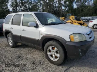 2006 Mazda Tribute S with VIN 4F2YZ06116KM28522, listed as a Copart auction lot 83670154 with Not Provided miles and Non Repairable. Bid and sale history available at carsss.com. Image 4.
