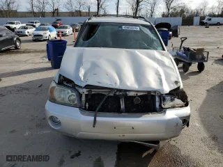 2004 Toyota Highlander with VIN JTEEP21A840064681, listed as a Copart auction lot 49852015 with 203,189 mi miles and Salvage Title. Bid and sale history available at carsss.com. Image 5.