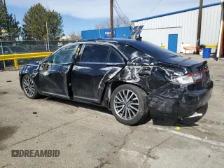 2019 Lincoln Continental Select with VIN 1LN6L9SK4K5606004, listed as a Copart auction lot 48584395 with 110,917 mi miles and Salvage Title. Bid and sale history available at DreamBid. Image 2.