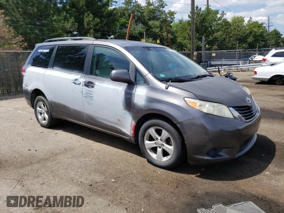 2011 Toyota Sienna LE AAS с VIN 5TDKK3DCXBS140971, выставлен на аукционе Copart как лот 56071645 с пробегом 277 303 миль миль и На запчасти • Non repairable. История ставок и продаж доступна на DreamBid. Изображение 4.