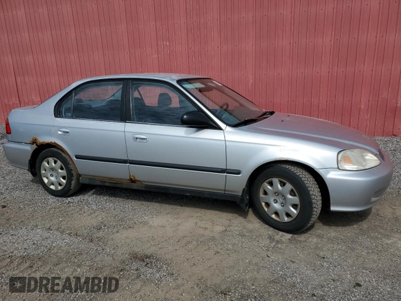 2000 Honda Civic VP with VIN 2HGEJ6619YH905321, listed as a Copart auction lot 51945305 with 179,926 mi miles and Clean Title. Bid and sale history available at DreamBid. Image 4.