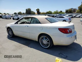 2008 Chrysler Sebring Limited with VIN 1C3LC65M58N692617, listed as a Copart auction lot 65540345 with 30,603 mi miles and Salvage title. Bid and sale history available at DreamBid. Image 2.