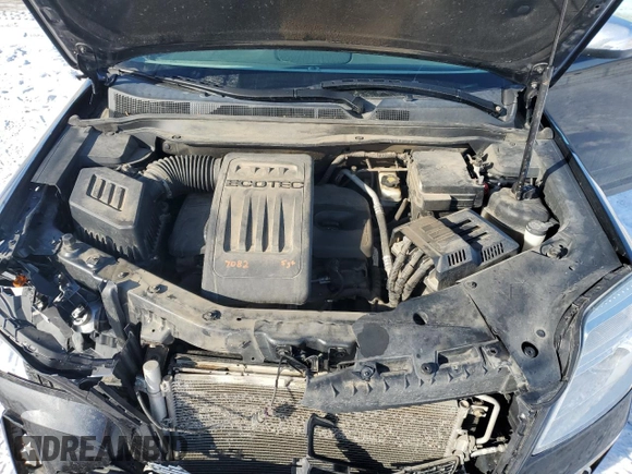 2011 GMC Terrain SLT-2 with VIN 2CTFLXEC4B6438659, listed as a Copart auction lot 44599775 with 206,169 mi miles and Salvage Title. Bid and sale history available at DreamBid. Image 11.