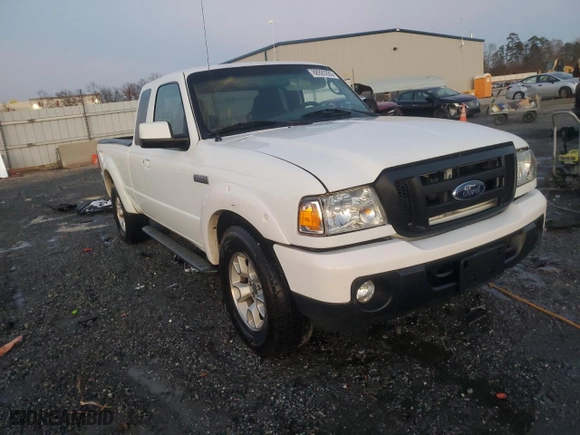 2008 Ford Ranger XLT with VIN 1FTZR45E28PA40818, listed as a Copart auction lot 88920285 with 142,029 mi miles and Salvage Title. Bid and sale history available at carsss.com. Image 4.