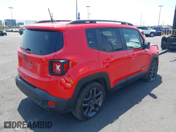 2021 Jeep Renegade Latitude with VIN ZACNJCBB4MPM32798, listed as a IAAI auction lot 42180438 with 31,859 mi miles and . Bid and sale history available at DreamBid. Image 4.