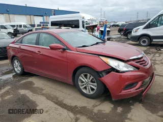 2013 Hyundai Sonata GLS z VIN 5NPEB4AC8DH757141, wystawiony jako Copart lot #50408525 z przebiegiem 143 875 mil mil oraz Szkoda całkowita • Salvage title. Historia ofert i sprzedaży dostępna na DreamBid. Obrazek 4.