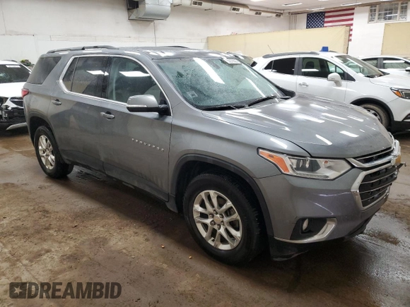 2019 Chevrolet Traverse LT Cloth with VIN 1GNEVGKW0KJ313460, listed as a Copart auction lot 53276505 with 77,087 mi miles and Clean Title. Bid and sale history available at carsss.com. Image 4.