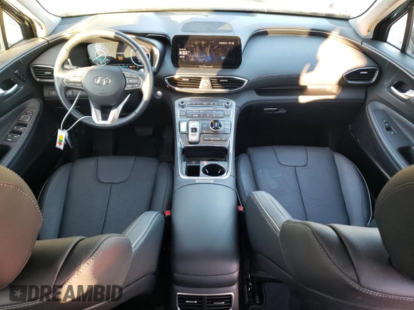 2023 Hyundai Santa Fe Hybrid Limited with VIN 5NMS5DA14PH023817, listed as a Copart auction lot 72625224 with 17,558 mi miles and Salvage Title. Bid and sale history available at carsss.com. Image 8.