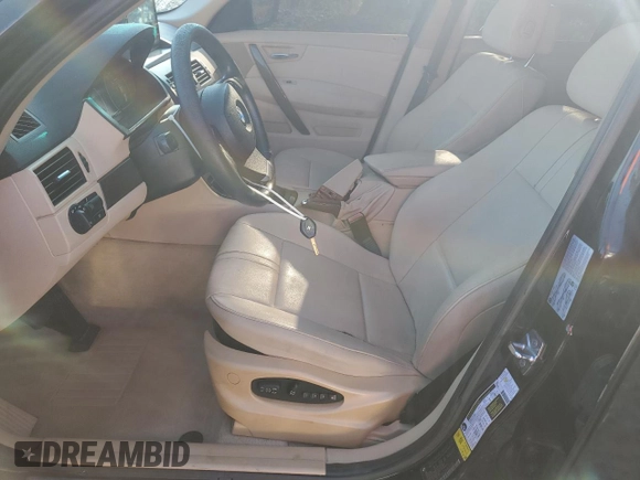 2010 BMW X3 xDrive30i with VIN WBXPC9C47AWJ34031, listed as a Copart auction lot 72241164 with 192,435 mi miles and Salvage Title. Bid and sale history available at carsss.com. Image 7.