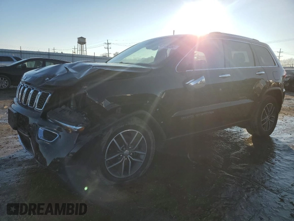 2018 Jeep Grand Cherokee Limited with VIN 1C4RJFBG1JC509662, listed as a Copart auction lot 89082395 with 42,012 mi miles and Salvage title. Bid and sale history available at DreamBid. Image 1.