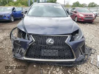 2021 Lexus RX 350 F Sport with VIN 2T2SZMDA1MC296579, listed as a Copart auction lot 57961715 with 40,336 mi miles and Salvage title. Bid and sale history available at DreamBid. Image 5.