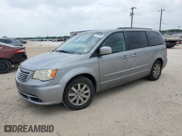 2014 Chrysler Town & Country Touring with VIN 2C4RC1BGXER293739, listed as a Copart auction lot 55531885 with 209,867 mi miles and Clean Title. Bid and sale history available at carsss.com. Image 1.
