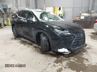 2024 Lexus NX with VIN 2T2AGCEZ5RC053557, listed as a IAAI auction lot 41340693 with 17,026 mi miles. Bid and sale history available at carsss.com. Image 1.