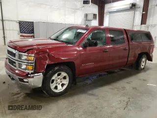 2014 Chevrolet Silverado 1500 LT with VIN 3GCUKREC8EG212408, listed as a Copart auction lot 52819375 with 139,078 mi miles and Salvage Title. Bid and sale history available at DreamBid. Image 1.