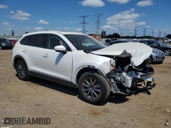 2020 Mazda CX-9 Touring z VIN JM3TCBCY7L0404779, wystawiony jako Copart lot #62895755 z przebiegiem 46 472 mil mil oraz Szkoda całkowita • Salvage title. Historia ofert i sprzedaży dostępna na DreamBid. Obrazek 4.