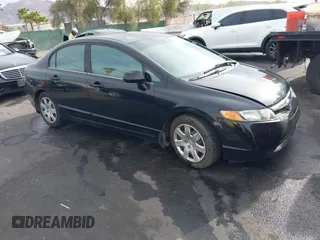 2007 Honda Civic Sdn LX with VIN 1HGFA16517L012569, listed as a IAAI auction lot 41906527 with 235,602 mi miles. Bid and sale history available at carsss.com. Image 1.