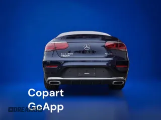2021 Mercedes-Benz GLC with VIN W1N0J8EB6MF972350, listed as a Copart auction lot 48615825 with 56,399 mi miles and Clean Title. Bid and sale history available at carsss.com. Image 4.