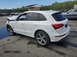 2013 Audi Q5 Premium Plus with VIN WA1DGAFP4DA034282, listed as a Copart auction lot 56157315 with Not provided miles and Salvage title. Bid and sale history available at DreamBid. Image 2.