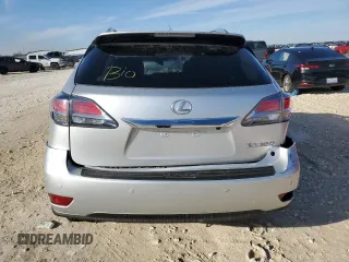 2013 Lexus RX 350 with VIN JTJBK1BA4D2034593, listed as a Copart auction lot 87593175 with 160,636 mi miles and Salvage Title. Bid and sale history available at carsss.com. Image 6.
