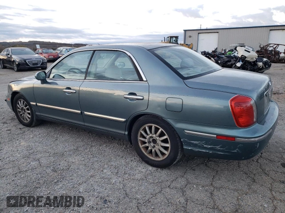 2005 Hyundai XG z VIN KMHFU45E15A377458, wystawiony jako Copart lot #78931844 z przebiegiem 230 852 mil mil oraz Szkoda całkowita • Salvage title. Historia ofert i sprzedaży dostępna na DreamBid. Obrazek 2.