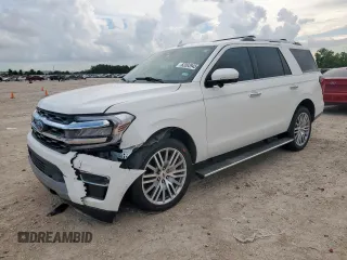 2023 Ford Expedition Limited with VIN 1FMJU1K87PEA18019, listed as a Copart auction lot 62093945 with 20,017 mi miles and Salvage title. Bid and sale history available at DreamBid. Image 1.