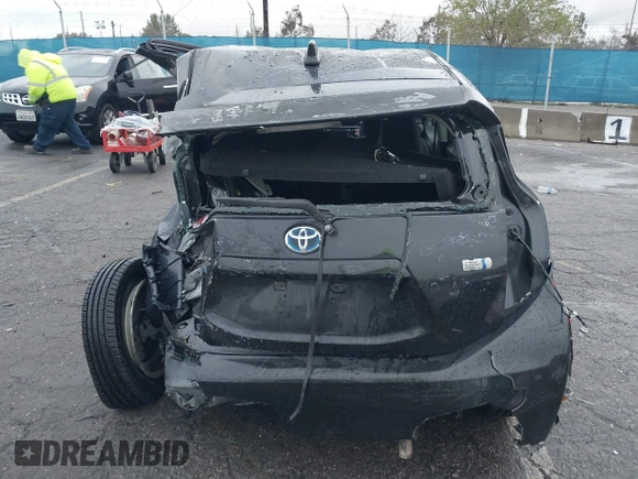 2016 Toyota Prius One with VIN JTDKDTB3XG1121709, listed as a IAAI auction lot 41782732 with 116,501 mi miles and . Bid and sale history available at DreamBid. Image 16.