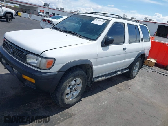 1996 Nissan Pathfinder XE z VIN JN8AR05Y1TW003648, wystawiony jako IAAI lot #41947783 z przebiegiem 224 612 mil mil oraz . Historia ofert i sprzedaży dostępna na DreamBid. Obrazek 2.