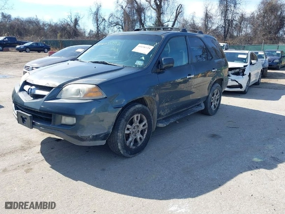 2006 Acura MDX Touring RES w/Navi with VIN 2HNYD18966H540421, listed as a IAAI auction lot 41698729 with 221249 miles. Bid and sale history available at carsss.com. Image 2.