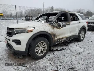 2020 Ford Explorer with VIN 1FMSK8BH8LGC85266, listed as a Copart auction lot 45816625 with Not Provided miles and Salvage Title. Bid and sale history available at carsss.com. Image 1.