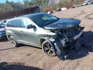 2019 Toyota Highlander LE with VIN 5TDZZRFH2KS291289, listed as a IAAI auction lot 41561219 with 125,744 mi miles and . Bid and sale history available at DreamBid. Image 13.