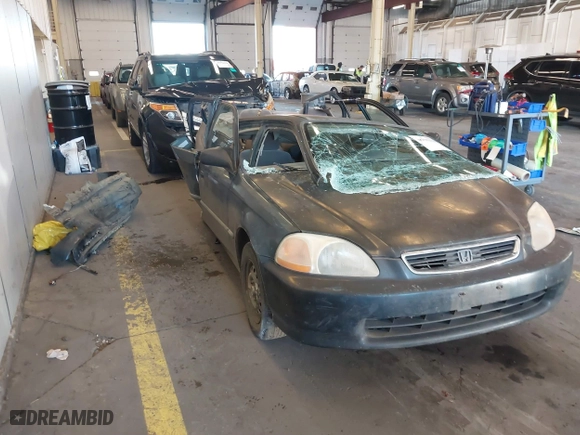 1996 Honda Civic DX with VIN 1HGEJ6625TL019386, listed as a IAAI auction lot 40775179 with 212,267 mi miles. Bid and sale history available at carsss.com. Image 1.