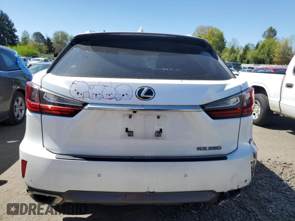 2016 Lexus RX 350 с VIN JTJBZMCA2G2004234, выставлен на аукционе Copart как лот 53703385 с пробегом 78 887 миль миль и Списание • Salvage title. История ставок и продаж доступна на DreamBid. Изображение 6.