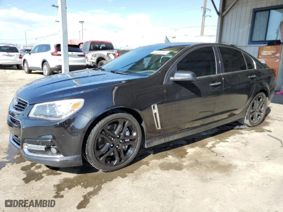 2015 Chevrolet SS with VIN 6G3F15RW7FL112252, listed as a Copart auction lot 70494334 with 45,340 mi miles and Salvage Title. Bid and sale history available at carsss.com. Image 1.
