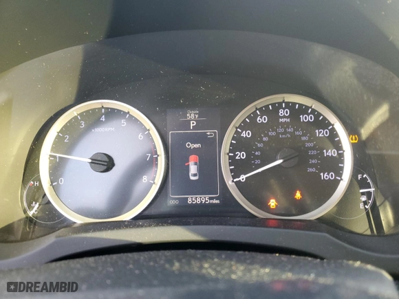 2014 Lexus IS 250 with VIN JTHCF1D21E5011739, listed as a Copart auction lot 86209314 with 85,895 mi miles and Salvage Title. Bid and sale history available at carsss.com. Image 9.