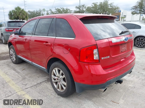 2011 Ford Edge Limited with VIN 2FMDK3KC2BBB03485, listed as a IAAI auction lot 41326162 with 223,607 mi miles. Bid and sale history available at carsss.com. Image 3.