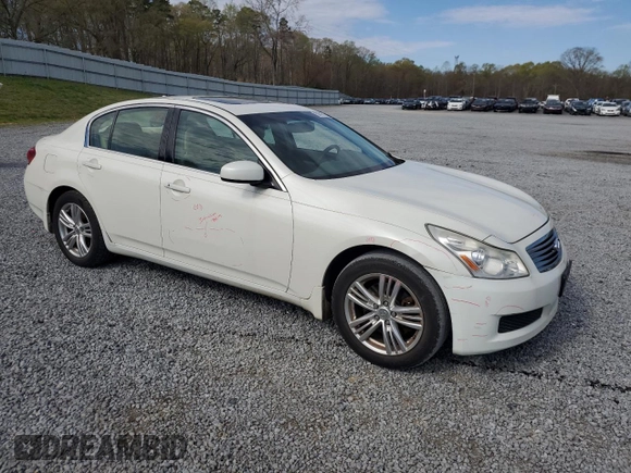 2008 Infiniti G35 Sedan x with VIN JNKBV61F68M272765, listed as a Copart auction lot 50389715 with 103,305 mi miles and Salvage Title. Bid and sale history available at carsss.com. Image 4.