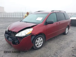 2010 Toyota Sienna CE with VIN 5TDKK4CCXAS318352, listed as a IAAI auction lot 41909416 with 228,041 mi miles. Bid and sale history available at carsss.com. Image 6.