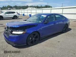 2023 Honda Accord Sport-L with VIN 1HGCY2F70PA032488, listed as a Copart auction lot 65742985 with 39,933 mi miles and Salvage title. Bid and sale history available at DreamBid. Image 1.