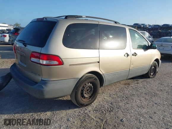 2003 Toyota Sienna CE with VIN 4T3ZF19C23U534111, listed as a IAAI auction lot 41951281 with 281,361 mi miles. Bid and sale history available at carsss.com. Image 4.