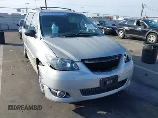 2005 Mazda MPV LX with VIN JM3LW28A550546540, listed as a IAAI auction lot 41174485 with 1 mi miles. Bid and sale history available at carsss.com. Image 6.