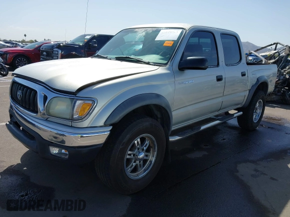 2004 Toyota Tacoma PreRunner with VIN 5TEGM92N24Z430148, listed as a IAAI auction lot 41949263 with 262,183 mi miles and . Bid and sale history available at DreamBid. Image 18.